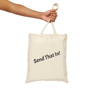 Send That In! Cotton Canvas Tote Bag